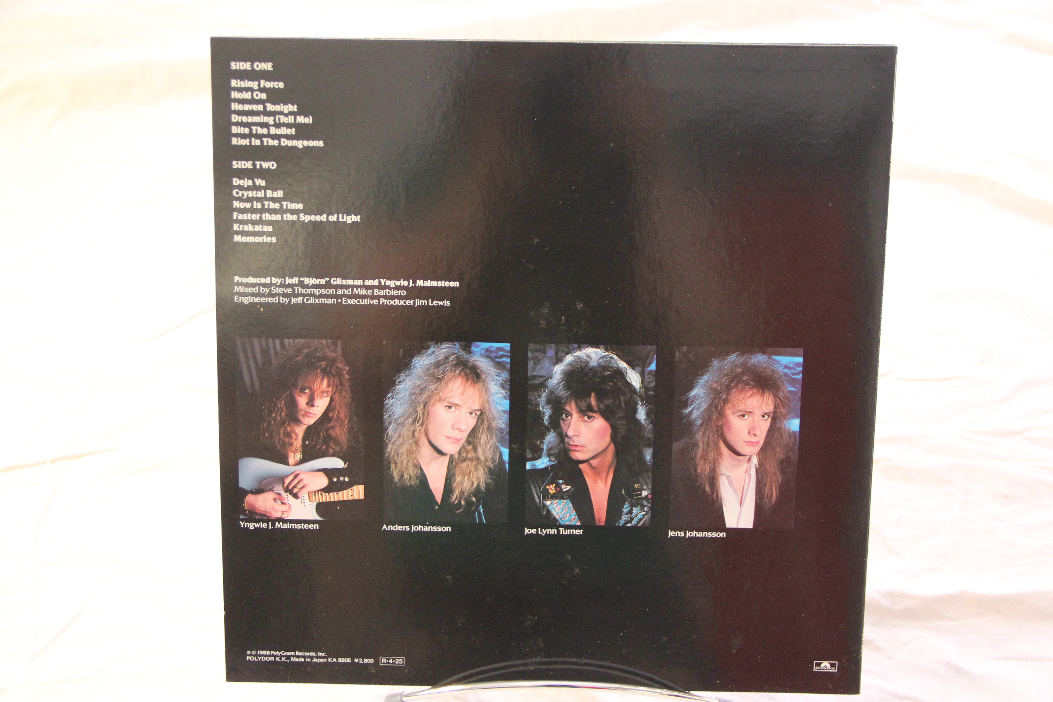 Odyssey Yngwie J. Malmsteen's Rising Force Heavy Metal Vinyl