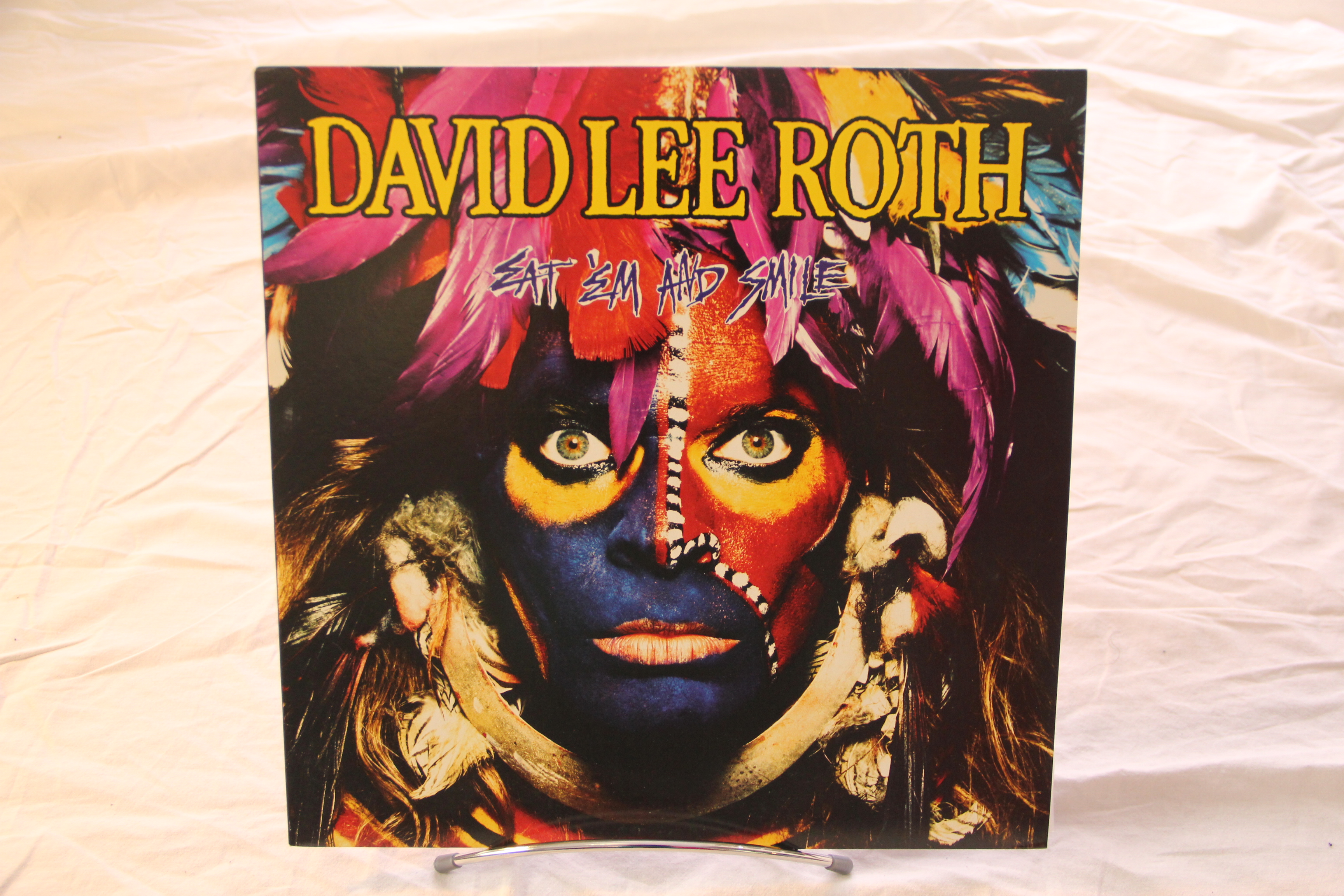 Eat 'Em And Smile = David Lee Roth Hard Rock Vinyl LP Japan P-13334 | eBay