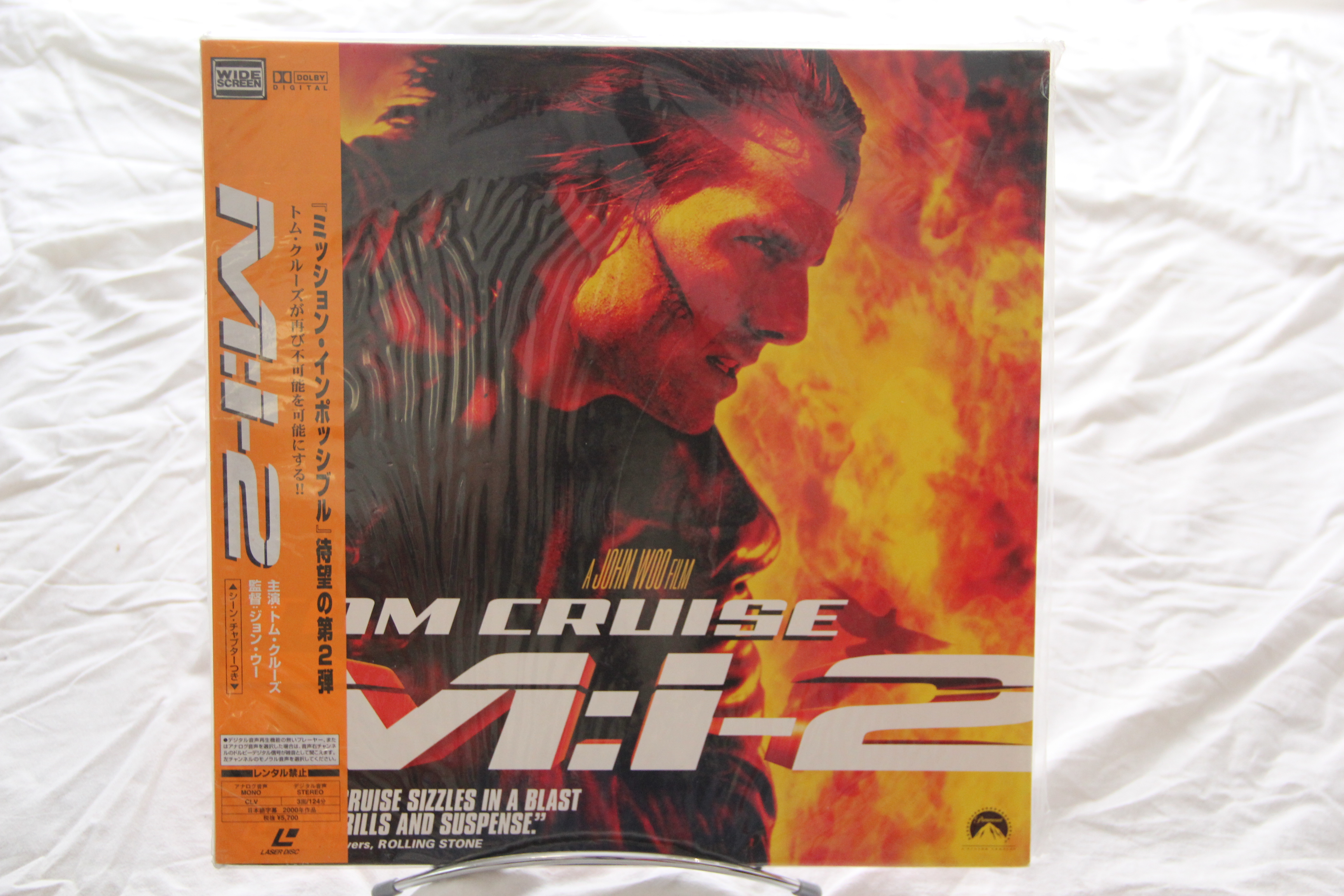 2discs LASERDISC Movie 知りすぎていた男 PILF1125 NOT ON