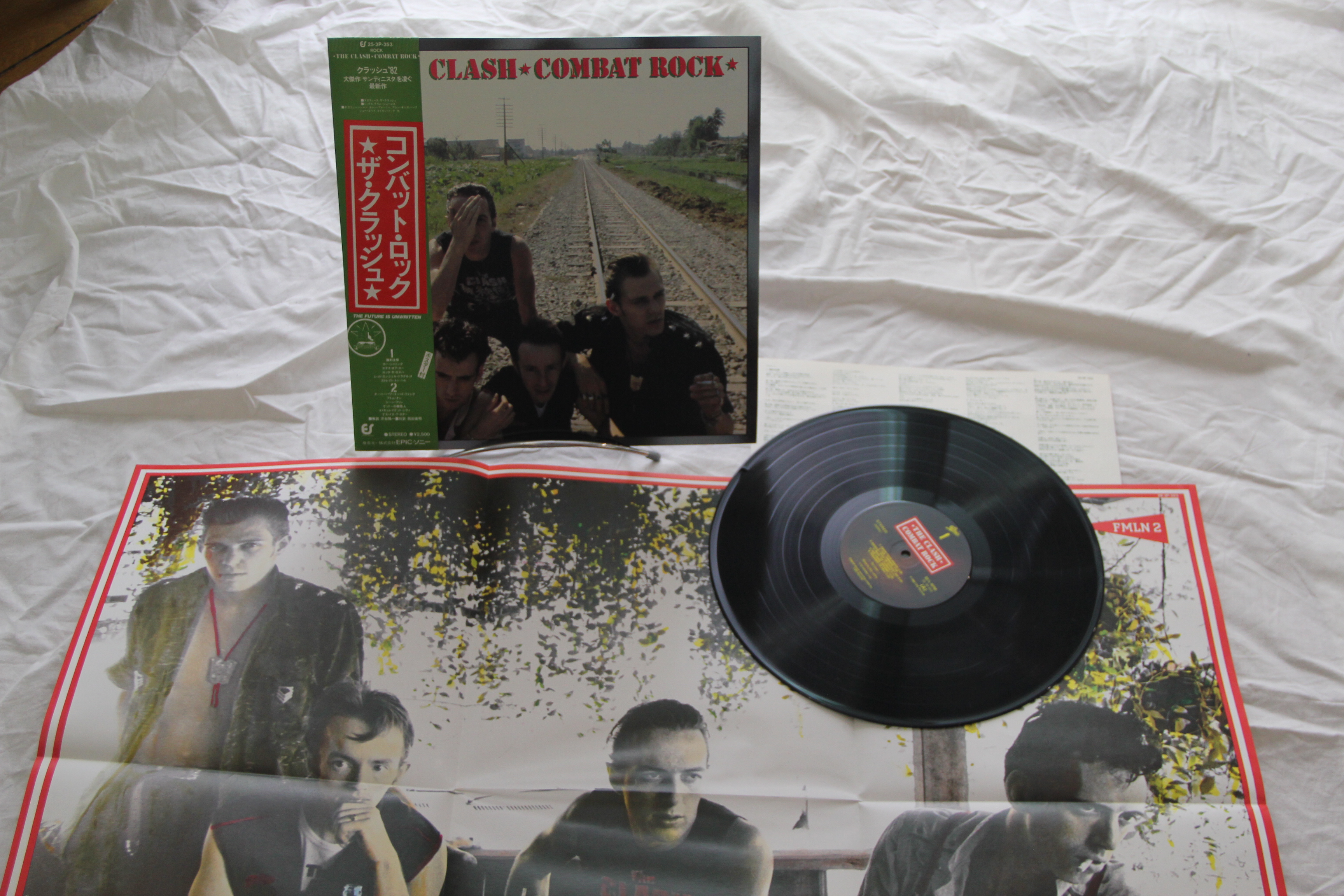 Combat Rock The Clash Alternative Rock, Indie Rock, Funk, Punk Vinyl LP ...