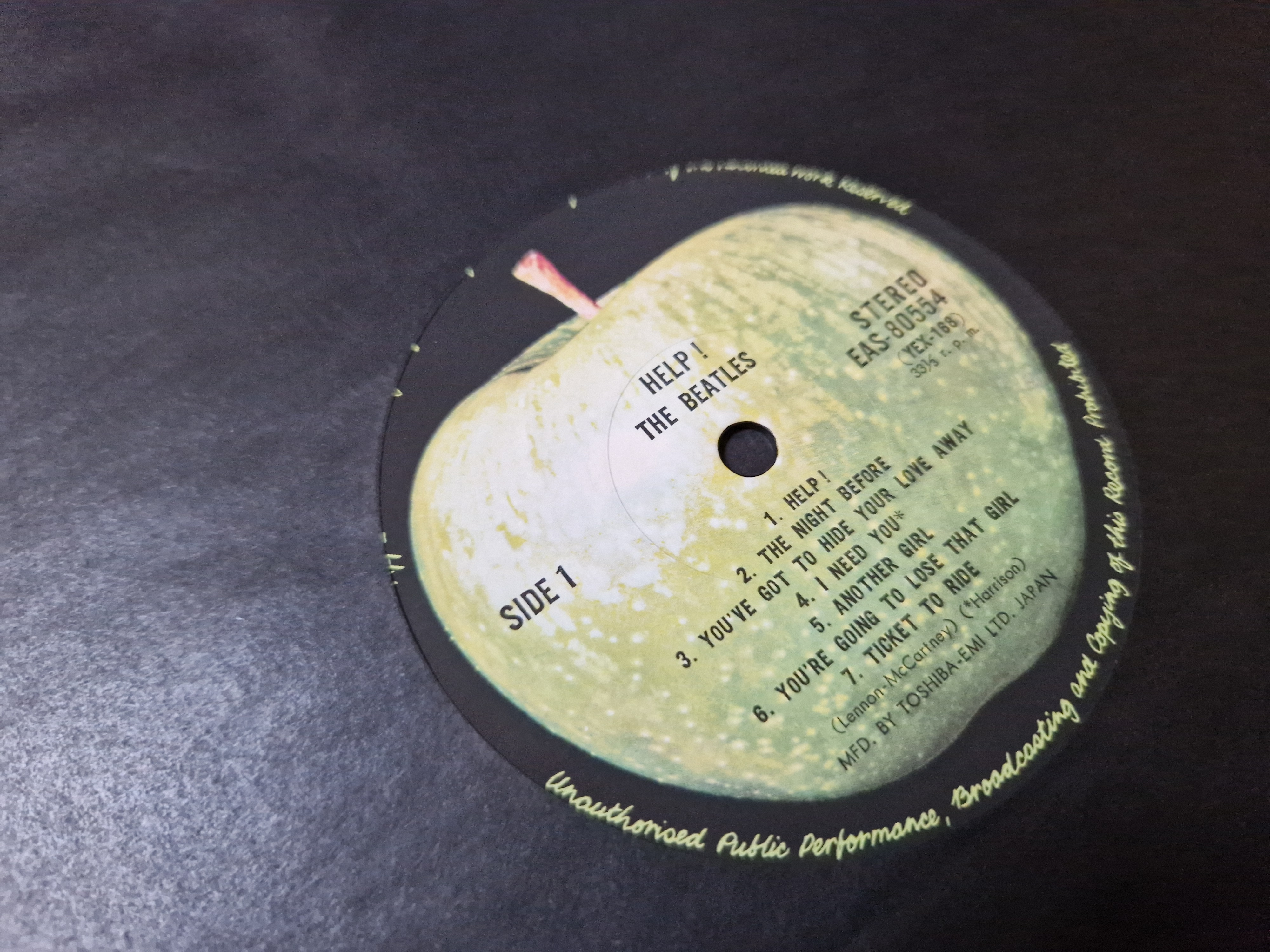 Help! The Beatles Rock Vinyl LP + OBI EAS-80554 Album Reissue | eBay