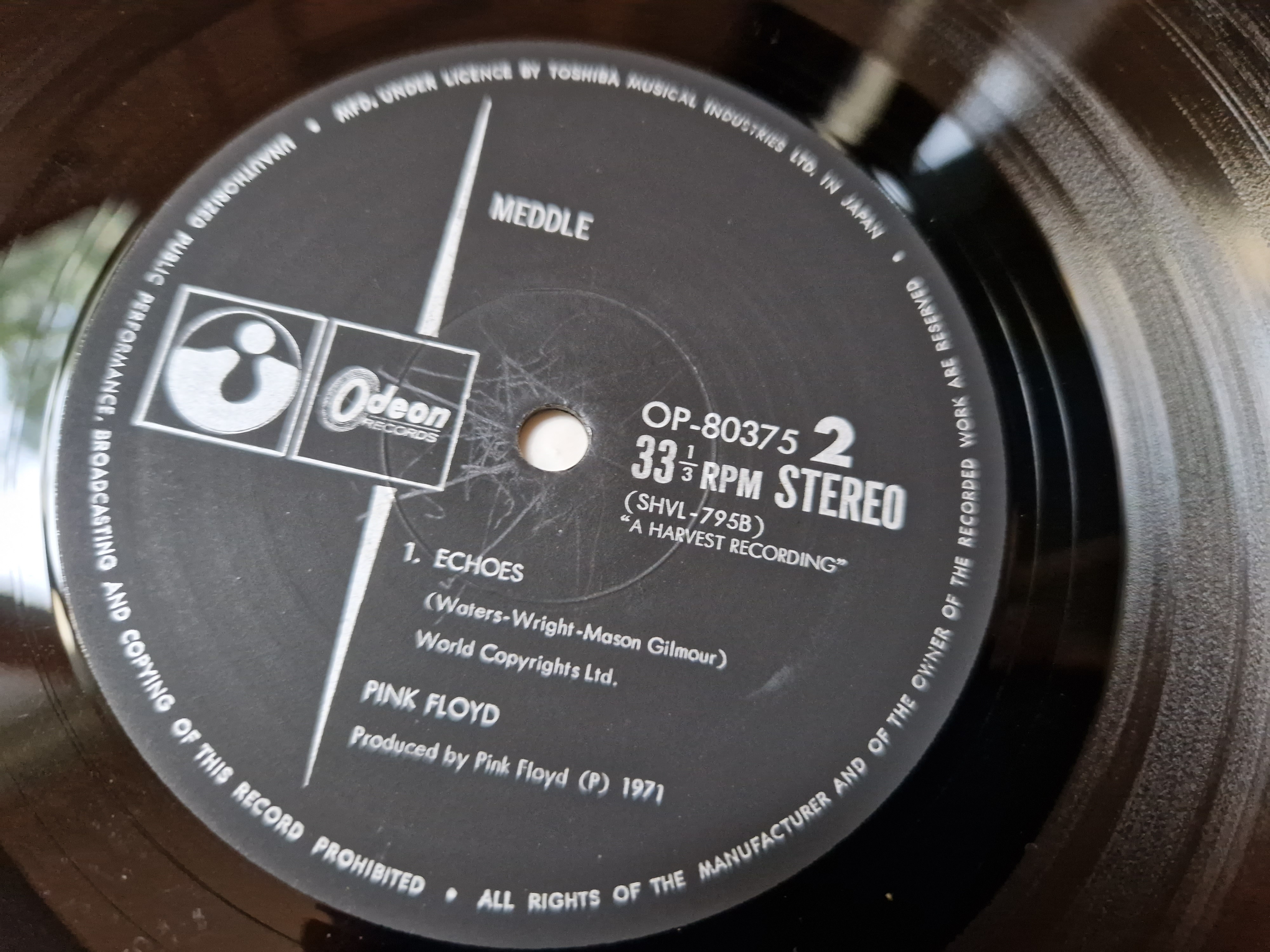 Pink Floyd   Meddle Pink Floyd Rock Vinyl LP OP-80375 | eBay