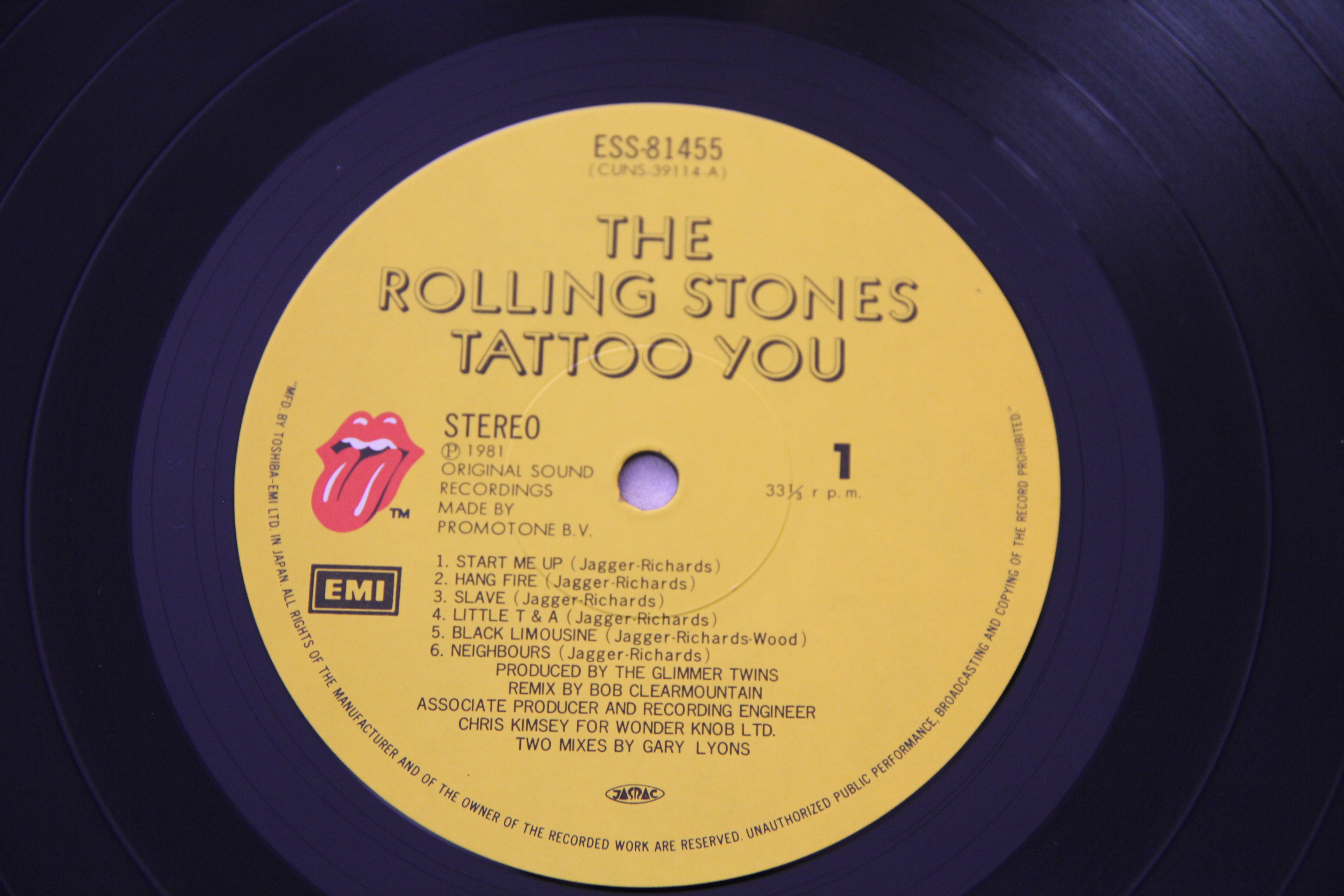 EMOTIONAL TATTOO ROLLING STONES オレンジレコード popsike.com - LP Très rare, The Rolling Stones 