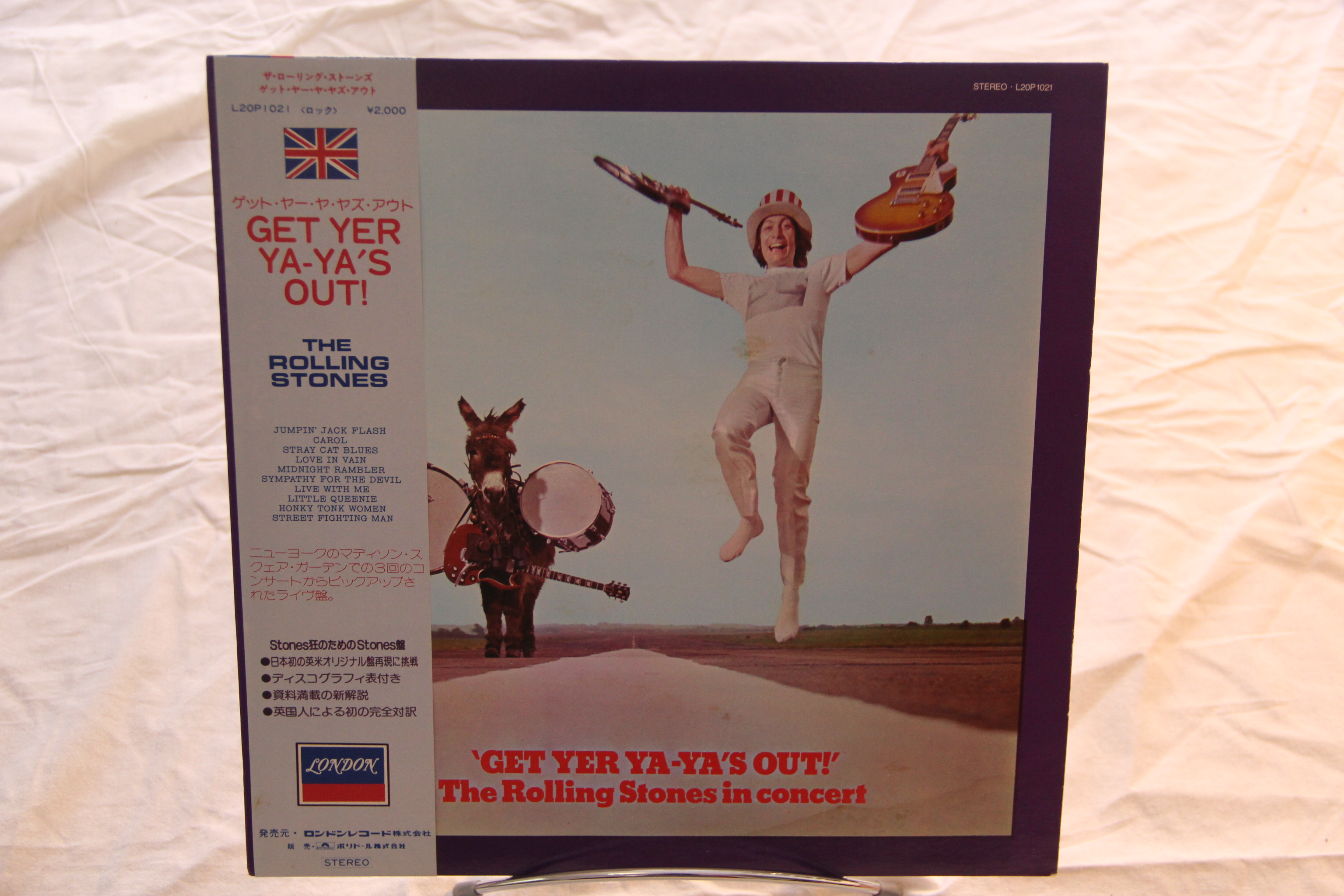 The Rolling Stones   Get Yer Ya-Ya's Out! In Concert Rock LP Vinyl