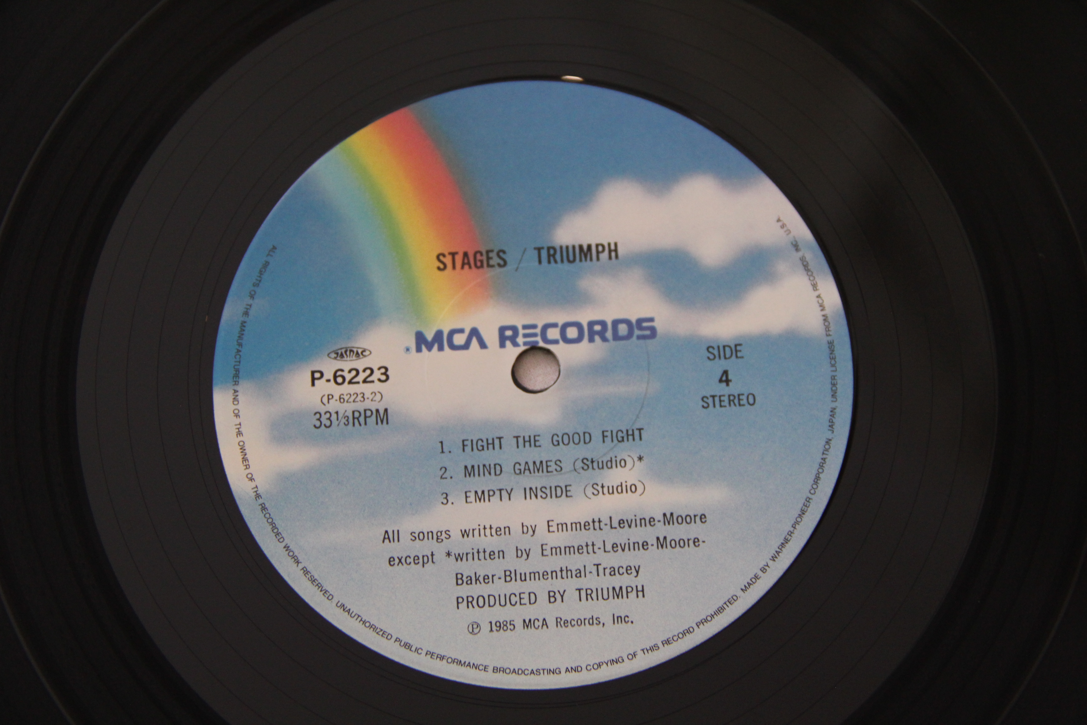 Stages Triumph (2) Rock 2   Vinyl LP + OBI P-6222/3 | eBay