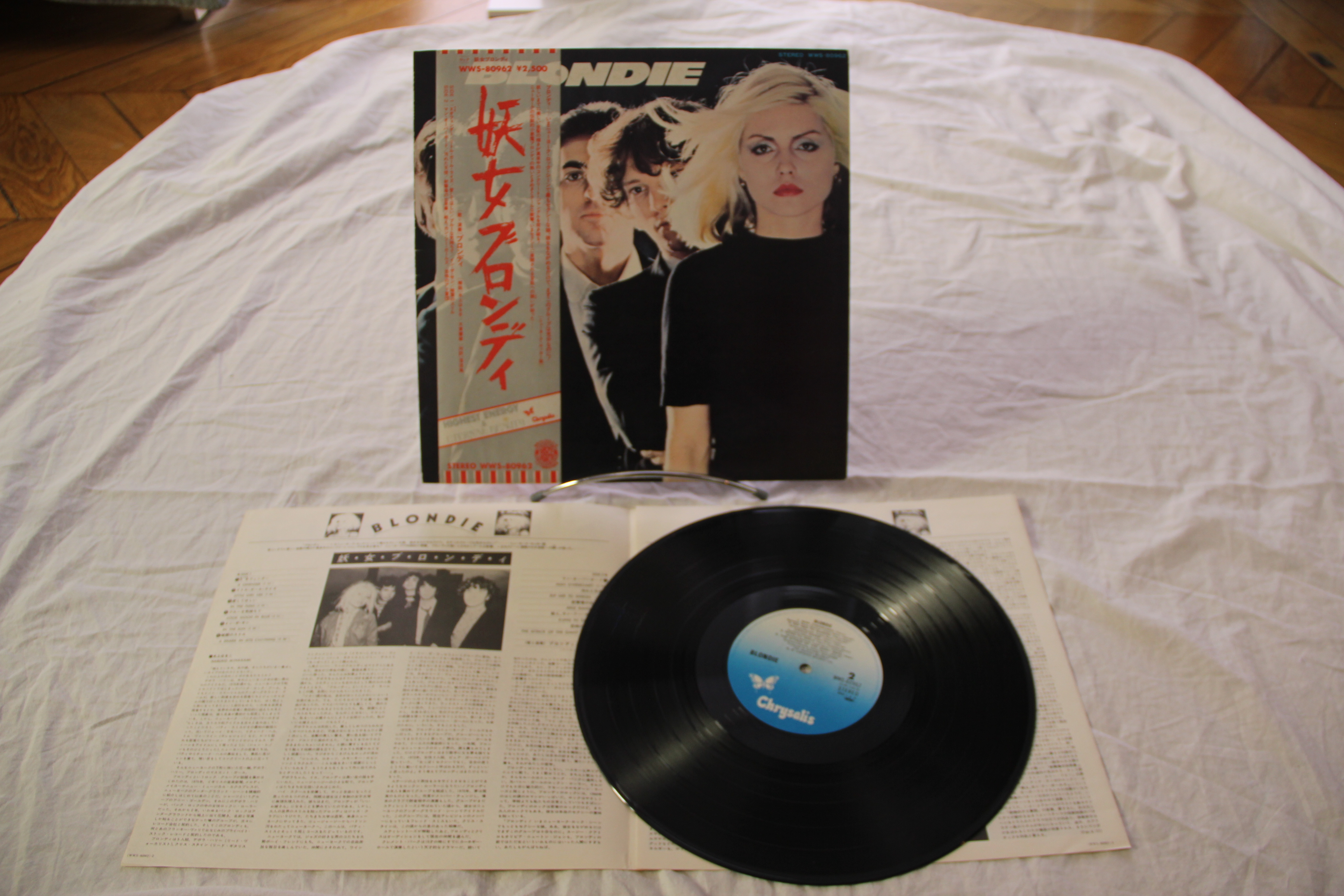 Blondie Blondie Rock Vinyl LP + OBI WWS-80962 Album Reissue