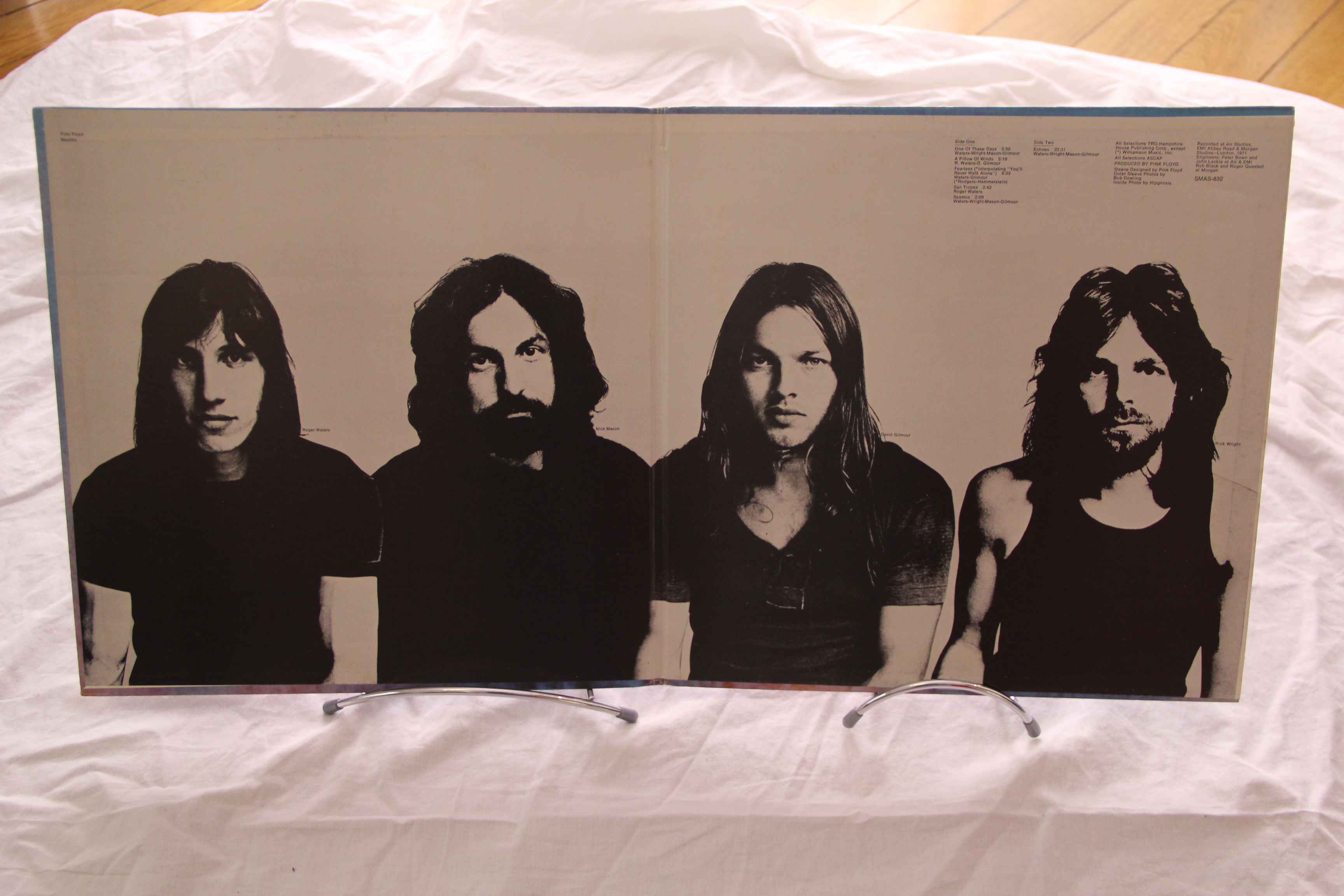 Pink Floyd Meddle UK(英 GB)盤 LP Stereo Pink Floyd – Meddle – Vinyl (U Price Code, Gatefold, LP