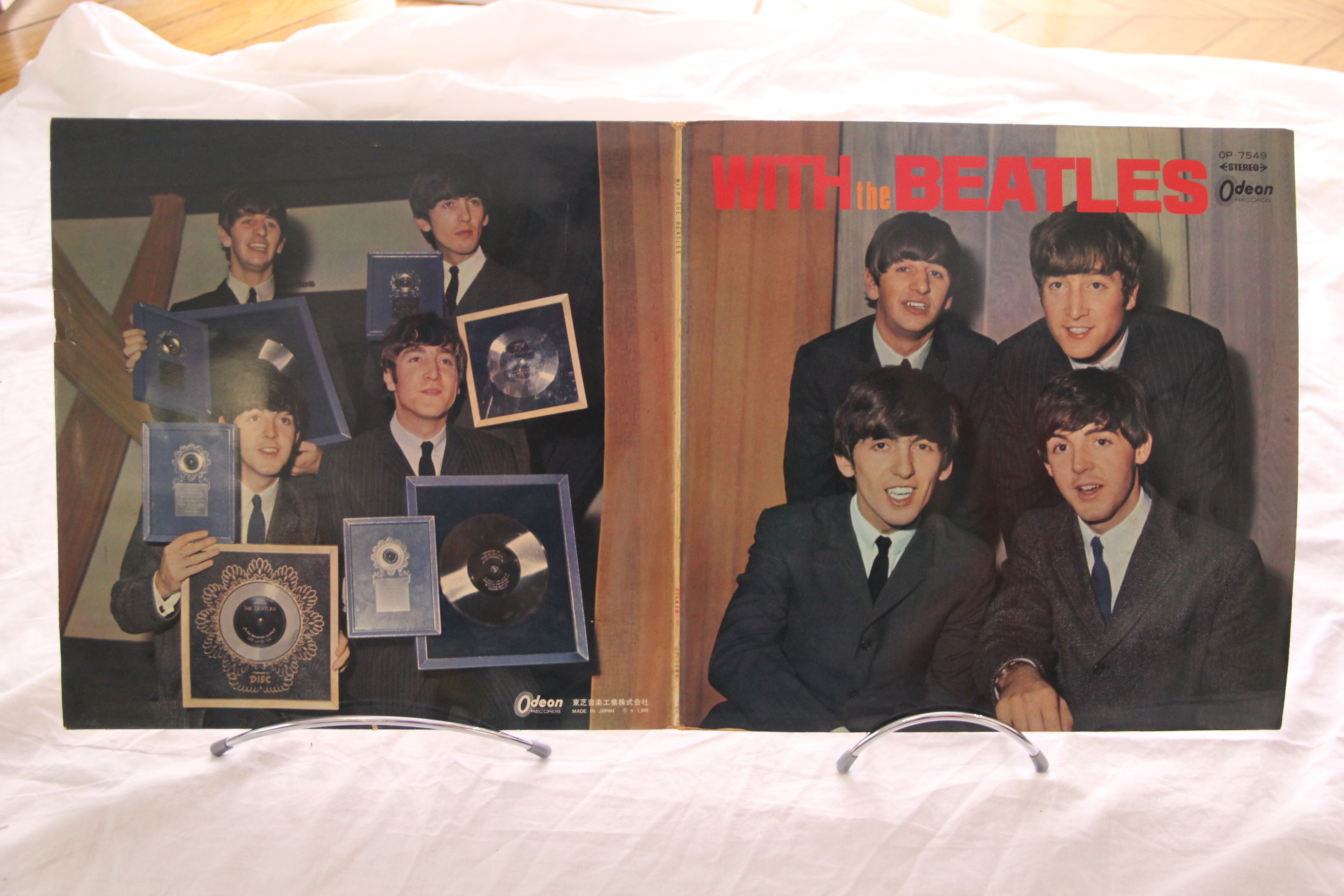 With The Beatles The Beatles Rock Vinyl LP OP-7549 Album Stereo
