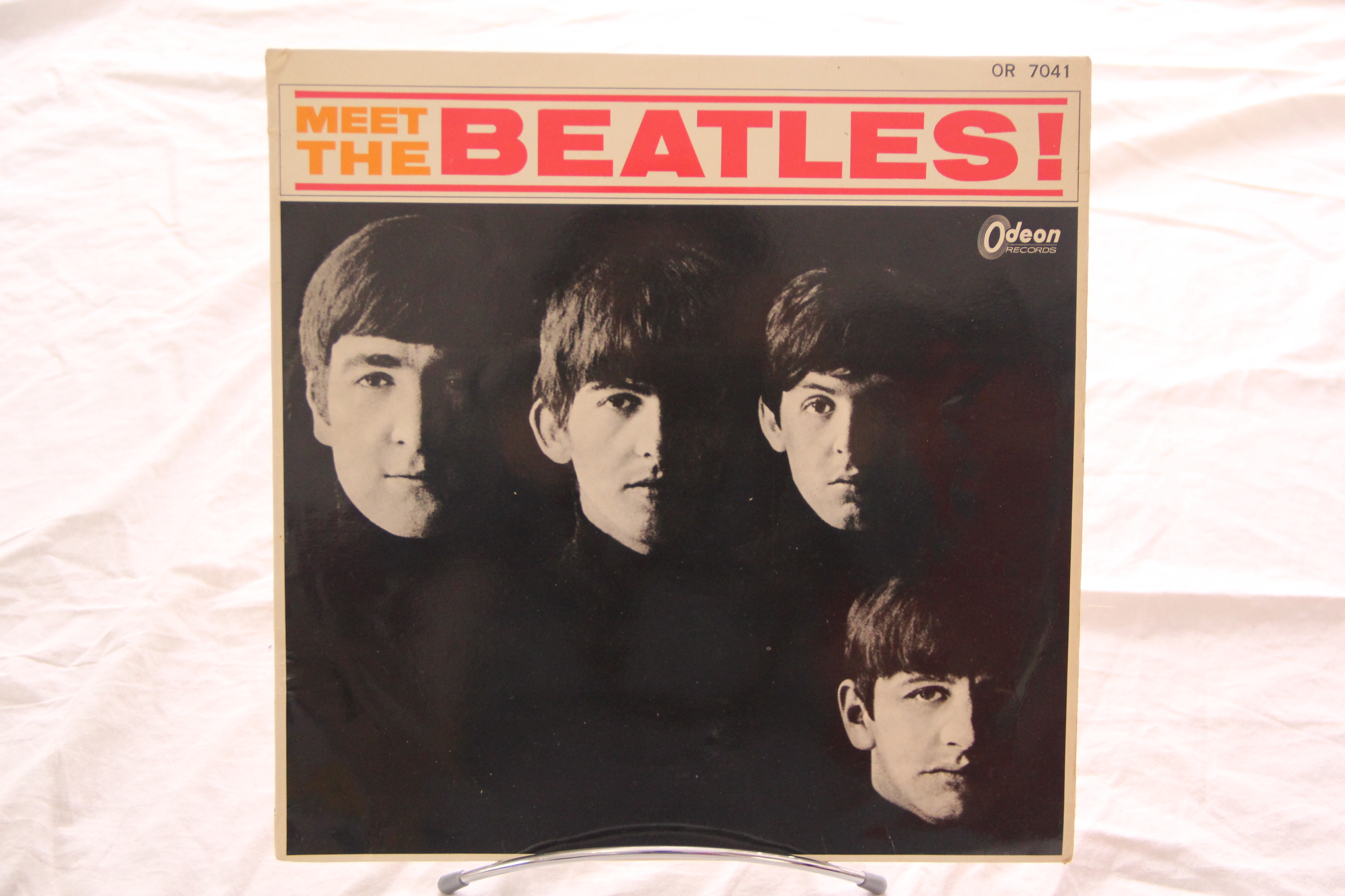 ビートルズ 中古レコード MEET THE BEATLES! OR 7041 Yahoo!オークション - レア希少 中古ビートルズMEET THE BEATLES