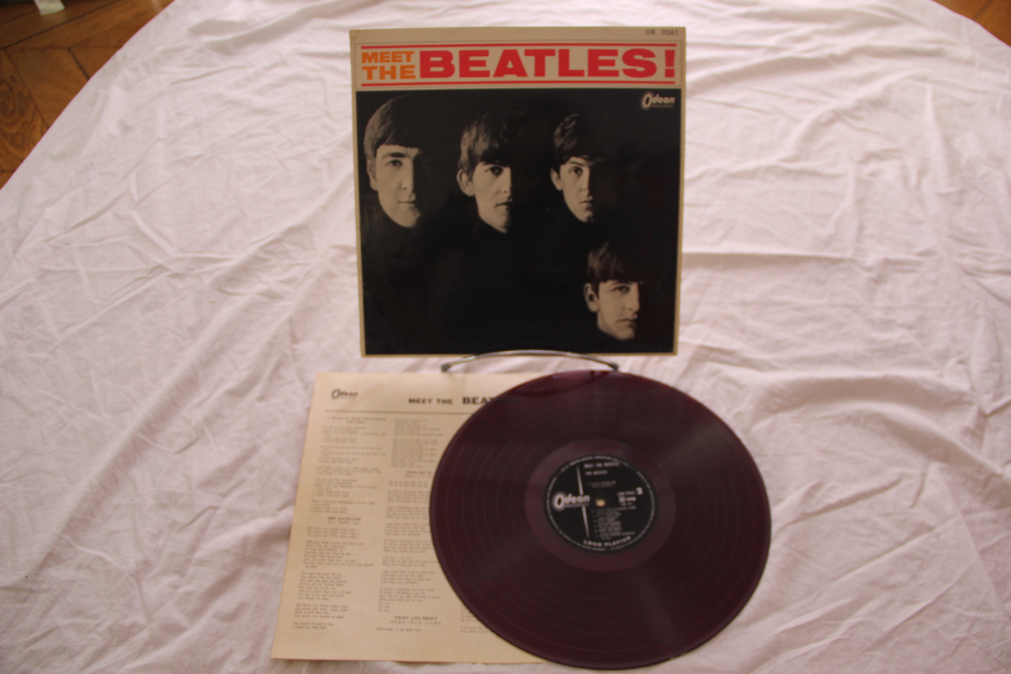 Meet The Beatles The Beatles Rock Vinyl LP OR 7041 Album