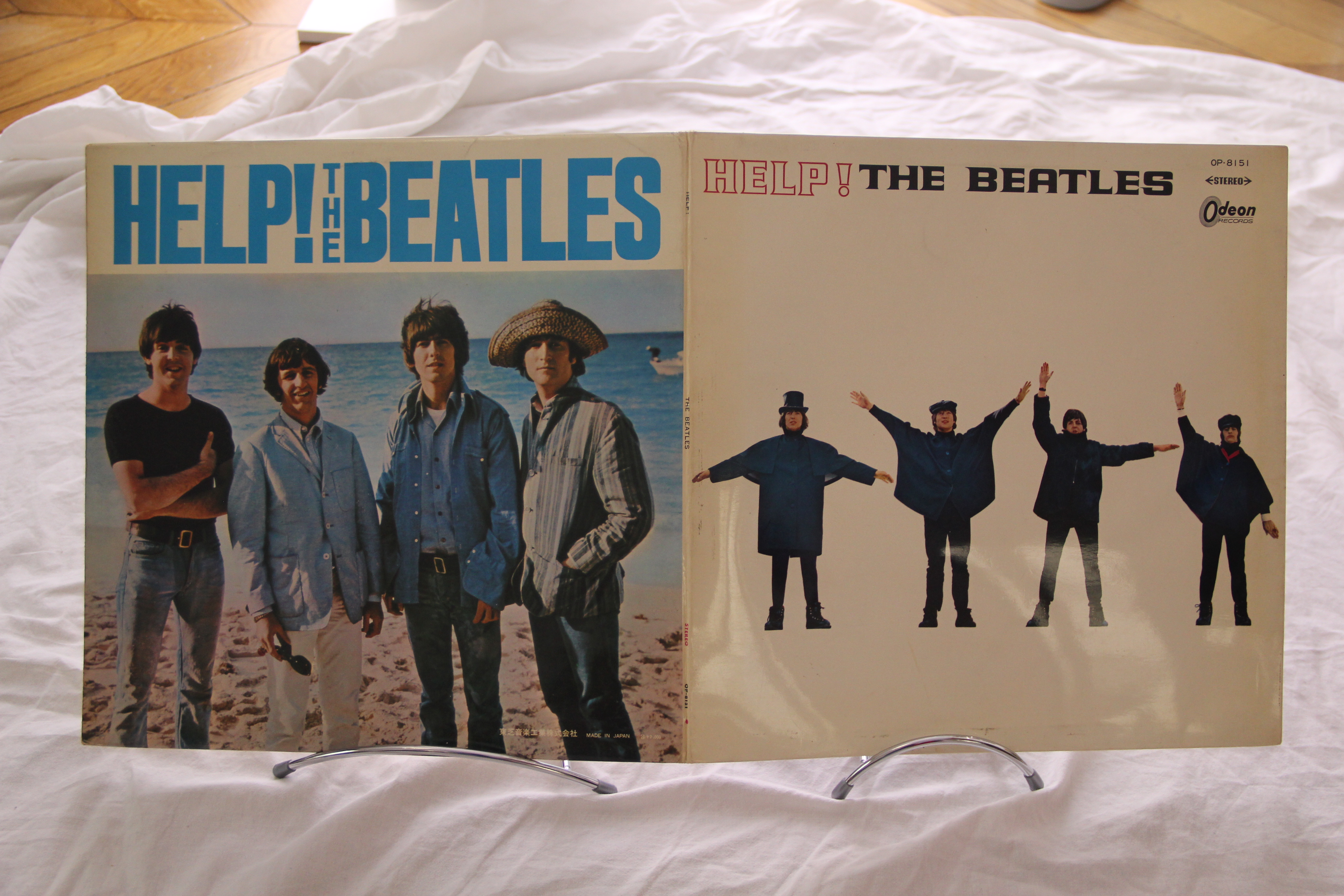 Help! The Beatles Rock Vinyl LP OP 8151 Album Reissue Stereo Red | eBay