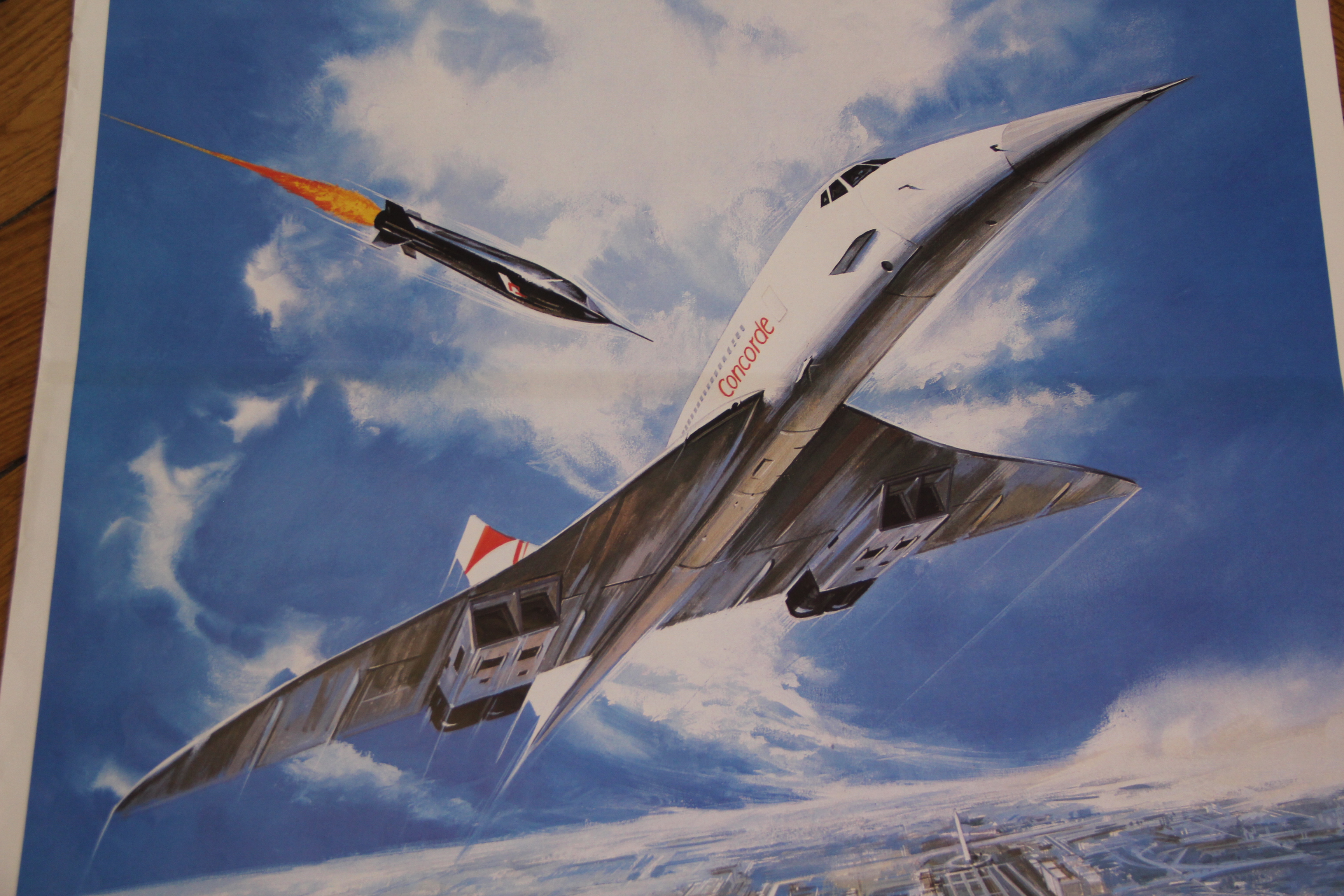 Airport 80 1979 B2 Japan Original Print Poster 20x29" product image view 2