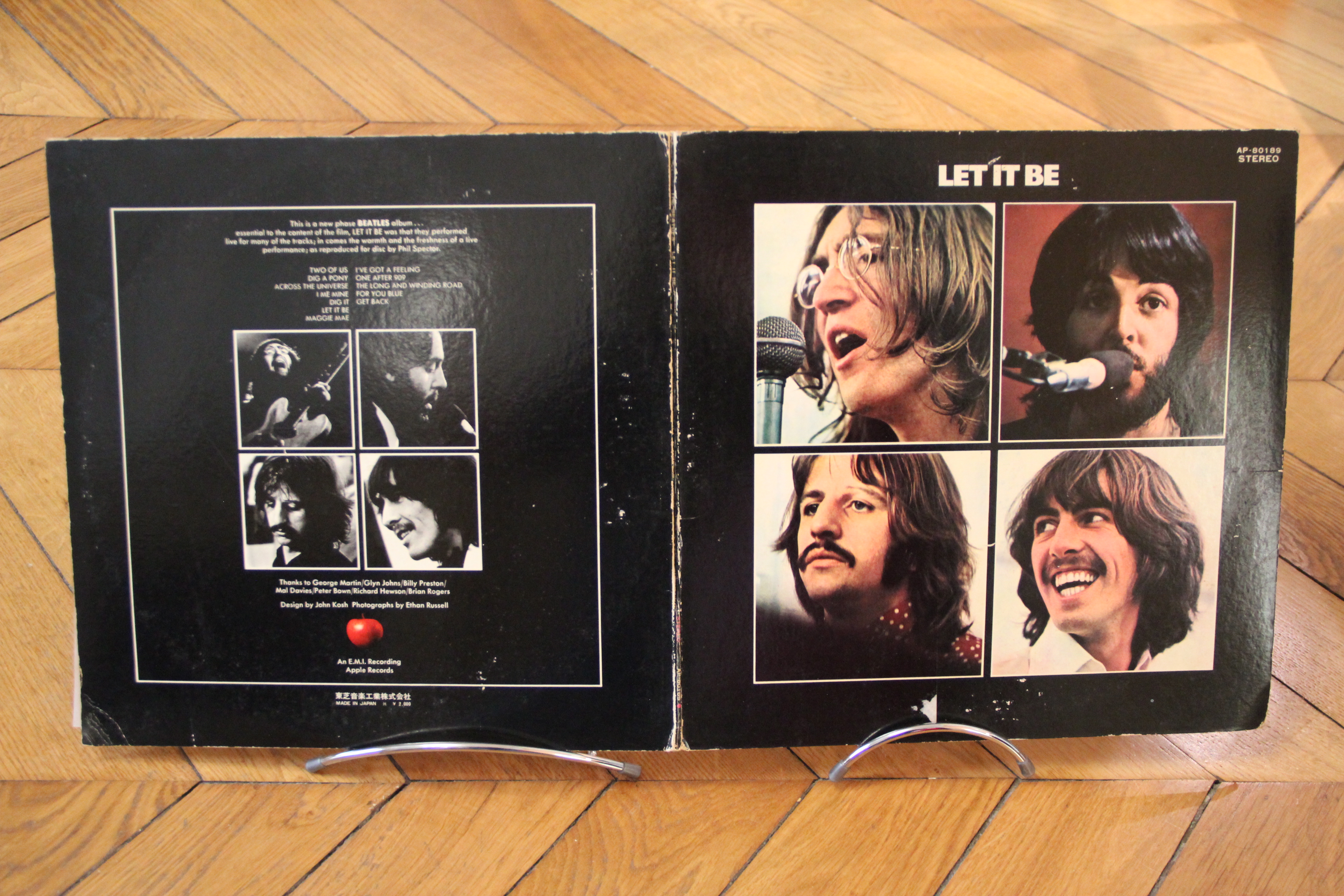Let It Be The Beatles Rock Vinyl LP AP-80189 Album Red Gatefold | eBay