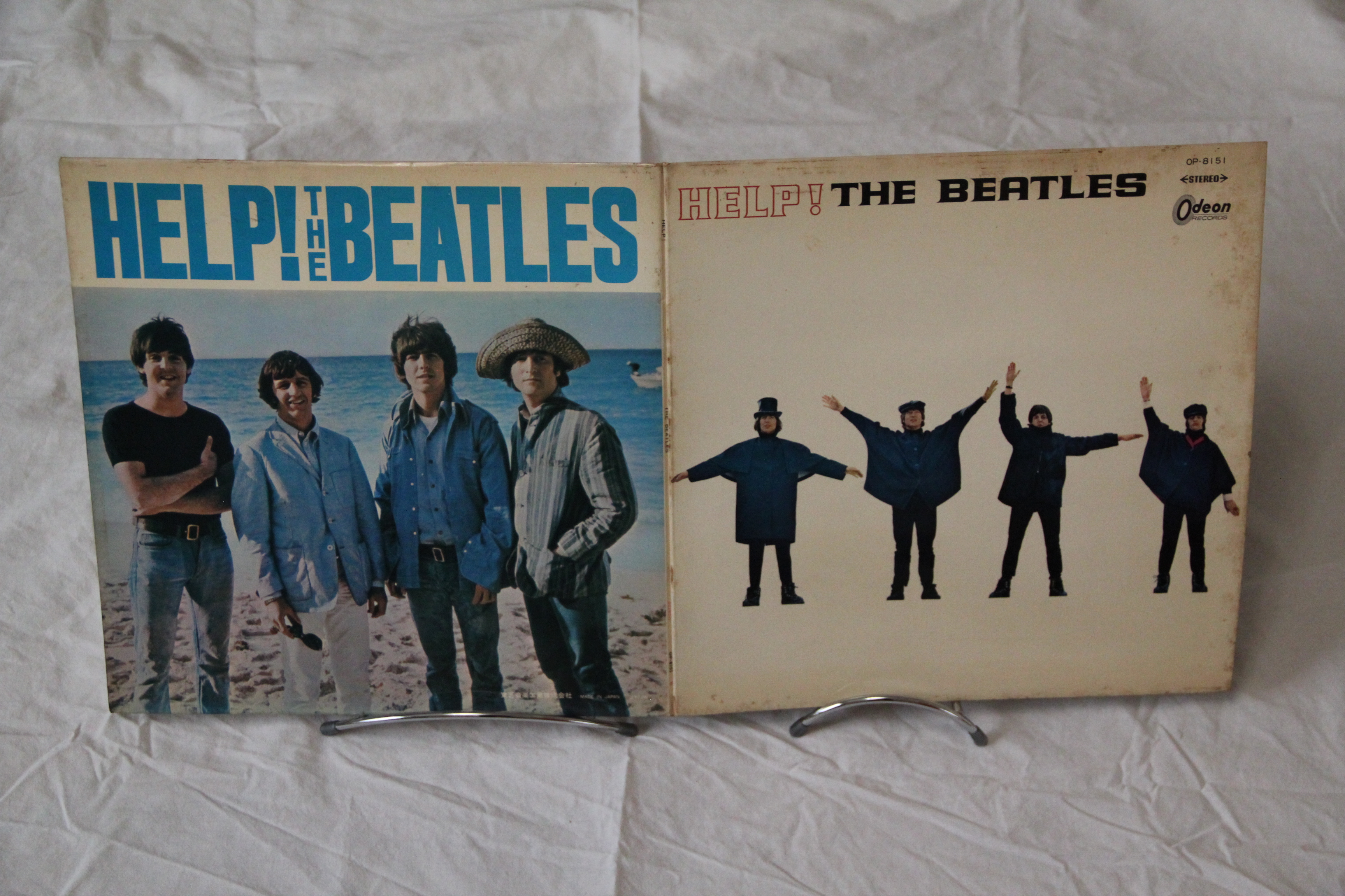 Help! The Beatles Rock Vinyl LP OP 8151 Album Reissue Stereo Red | eBay